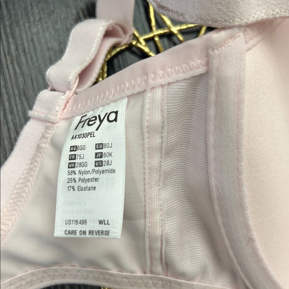 Freya Women's Fancies Underwired Balcony T-Shirt Bra 28J - Picture 5 of 6